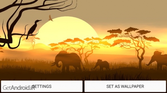 دانلود Flatland v1.1 والپیپر متحرک زنده از طبیعت برای اندروید