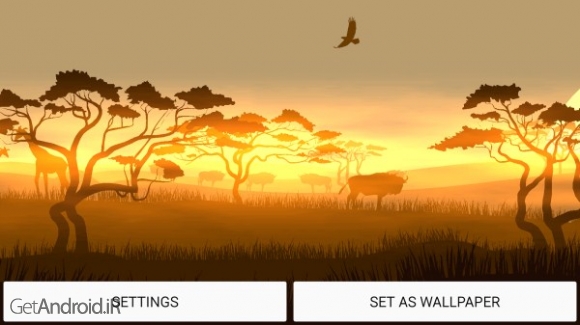 دانلود Flatland v1.1 والپیپر متحرک زنده از طبیعت برای اندروید