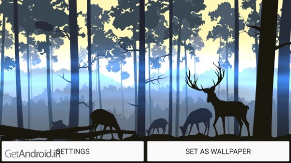 دانلود Flatland v1.1 والپیپر متحرک زنده از طبیعت برای اندروید