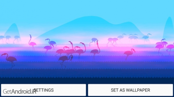 دانلود Flatland v1.1 والپیپر متحرک زنده از طبیعت برای اندروید