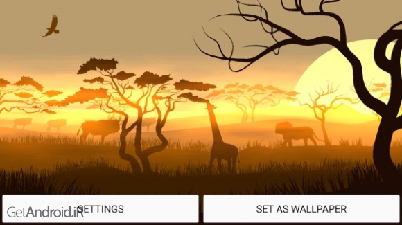 دانلود Flatland v1.1 والپیپر متحرک زنده از طبیعت برای اندروید