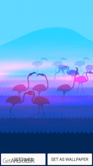 دانلود Flatland v1.1 والپیپر متحرک زنده از طبیعت برای اندروید