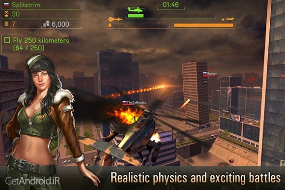 دانلود Battle of Helicopters 2.18 بازی آنلاین نبرد هلی کوپتر اندروید