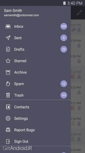 دانلود برنامه ProtonMail اندروید