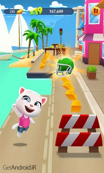 دانلود بازی Talking Tom Gold Run اندروید