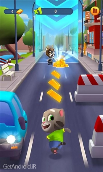 دانلود بازی Talking Tom Gold Run اندروید