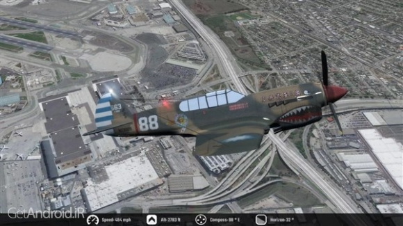 دانلود Flight Simulator 2K16 v1.1 بازی شبیه سازی پرواز هواپیما 2K16 اندروید