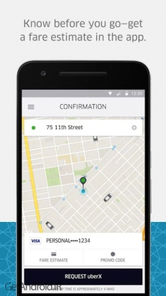 دانلود برنامه Uber اندروید