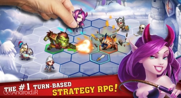 دانلود Heroes Tactics: War & Strategy 1.5.9.2 بازی تاکتیک قهرمانان : استراتژی جنگ اندروید