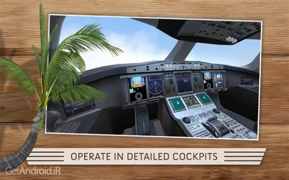 دانلود Take Off The Flight Simulator 1.0.37 بازی شبیه ساز پرواز برای اندروید