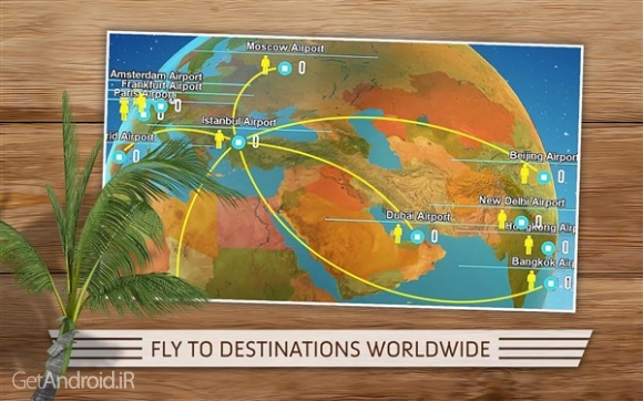 دانلود Take Off The Flight Simulator 1.0.37 بازی شبیه ساز پرواز برای اندروید