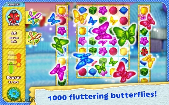 دانلود Rolling Yarn 0.1.125 بازی پازلی نخ نورد اندروید