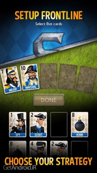 دانلود بازی Stratego Battle Cards اندروید
