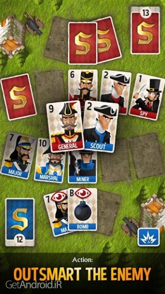 دانلود بازی Stratego Battle Cards اندروید