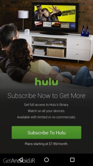 دانلود برنامه Hulu Watch TV اندروید