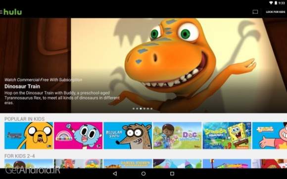 دانلود برنامه Hulu Watch TV اندروید