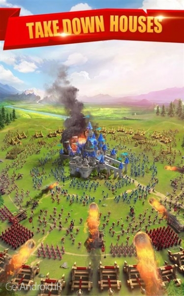 دانلود Siege of Thrones 0.6.1 بازی محاصره تاج و تخت برای اندروید