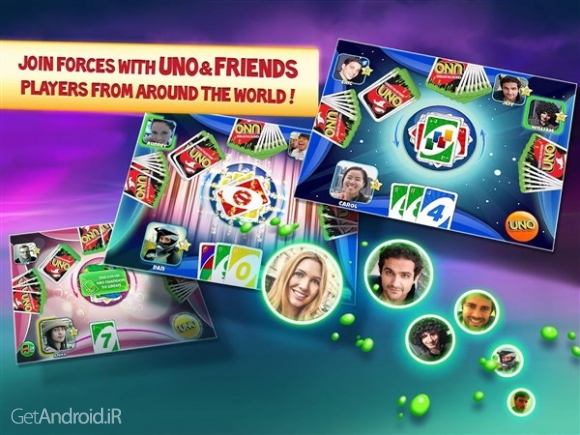 دانلود UNO & Friends 3.3.1e بازی یونو و دوستان اندروید