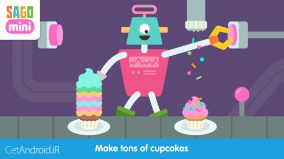 دانلود Sago Mini Robot Party 1.0 نرم افزار ساخت ربات اندروید