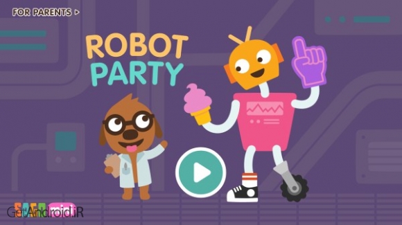 دانلود Sago Mini Robot Party 1.0 نرم افزار ساخت ربات اندروید