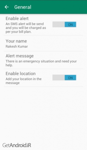 دانلود Emergency Alert 1.10 برنامه هشدار اضطراری اندروید