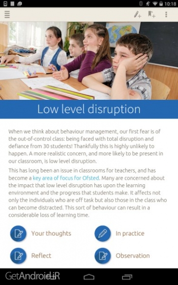 دانلود Managing Behaviour 1.0.0 برنامه افزایش تعامل در کلاس درس اندروید