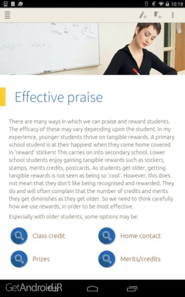 دانلود Managing Behaviour 1.0.0 برنامه افزایش تعامل در کلاس درس اندروید