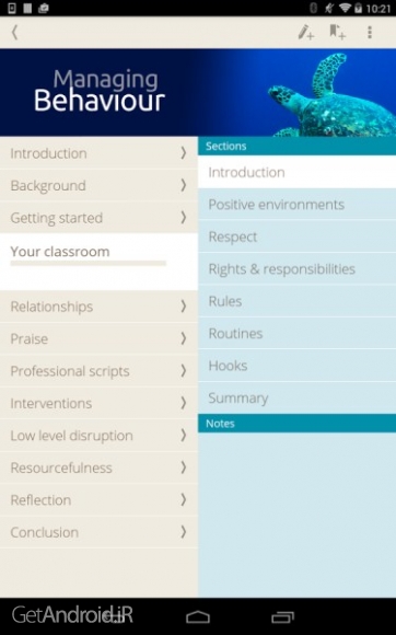 دانلود Managing Behaviour 1.0.0 برنامه افزایش تعامل در کلاس درس اندروید