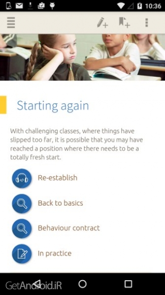 دانلود Managing Behaviour 1.0.0 برنامه افزایش تعامل در کلاس درس اندروید