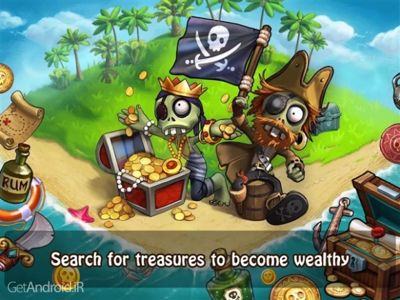 دانلود بازی Zombie Castaways اندروید