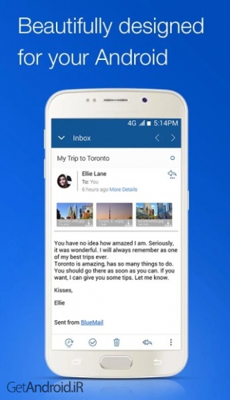 دانلود برنامه Blue Mail اندروید