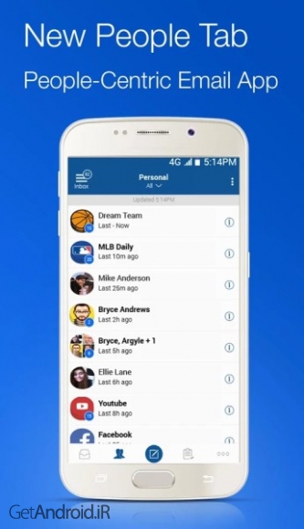 دانلود برنامه Blue Mail اندروید