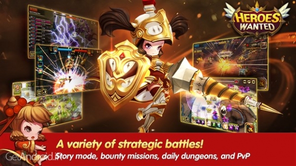 دانلود HEROES WANTED : Quest RPG 1.3.0.33730 بازی نقش آفرینی قهرمانان تحت تعقیب اندروید