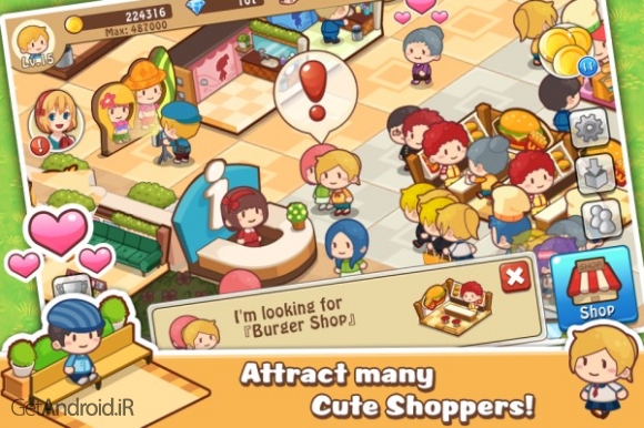 دانلود بازی Happy Mall Story Sim Game اندروید