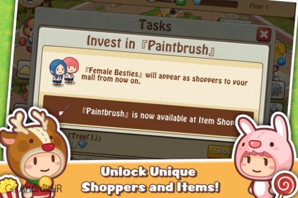 دانلود بازی Happy Mall Story Sim Game اندروید