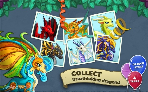 دانلود Dragon Story:Big Birthday Bash 2.4.2.2g بازی داستان اژدها اندروید