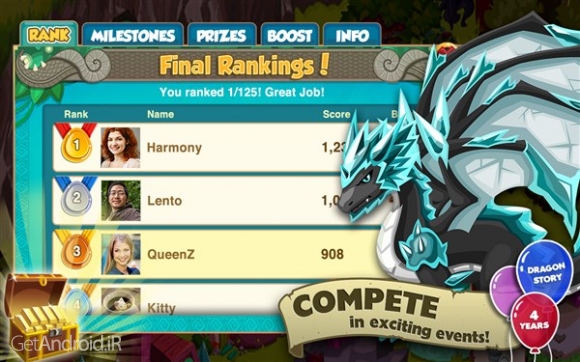 دانلود Dragon Story:Big Birthday Bash 2.4.2.2g بازی داستان اژدها اندروید
