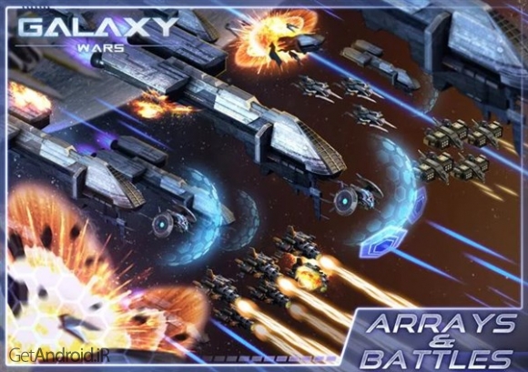 دانلود Galaxy Wars 1.0.28 بازی استراتژیک جنگهای کهکشانی اندروید