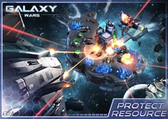دانلود Galaxy Wars 1.0.28 بازی استراتژیک جنگهای کهکشانی اندروید