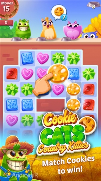 دانلود بازی Cookie Cats اندروید