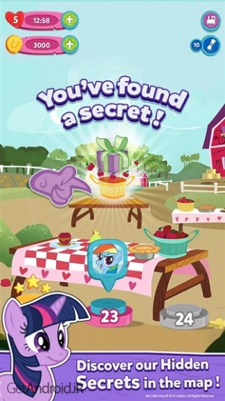 دانلود My Little Pony: Puzzle Party 1.4.61 بازی پازلی اسب کوچک من اندروید