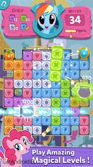 دانلود My Little Pony: Puzzle Party 1.4.61 بازی پازلی اسب کوچک من اندروید