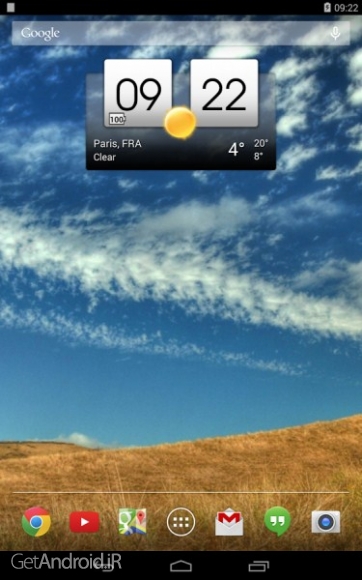 دانلود برنامه Digital clock world weather اندروید