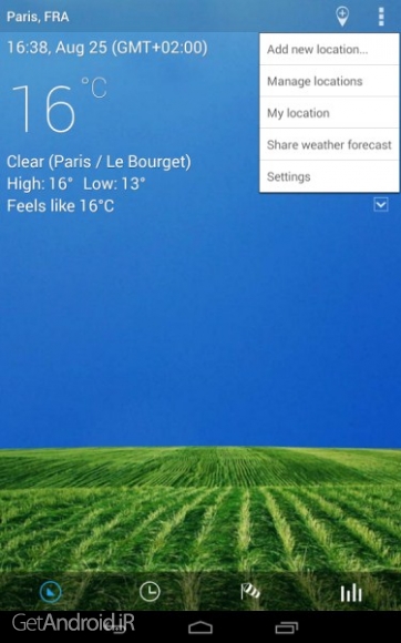 دانلود برنامه Digital clock world weather اندروید