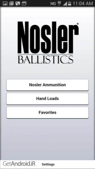 دانلود Nosler Ballistics 2.0 v2.0.9 ماشین حساب نوزلز بالیستیک اندروید