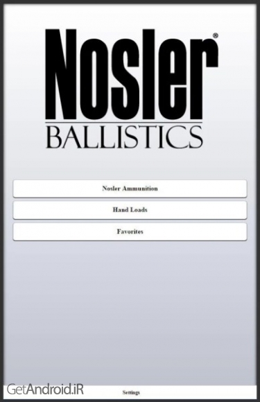 دانلود Nosler Ballistics 2.0 v2.0.9 ماشین حساب نوزلز بالیستیک اندروید