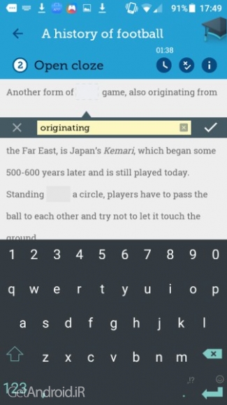 دانلود FCE Academy 2016 v1.0 دوره ی آموزشی آمادگی آزمون زبان انگلیسی اندروید