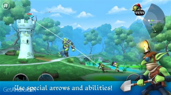 دانلود بازی Tiny Archers اندروید