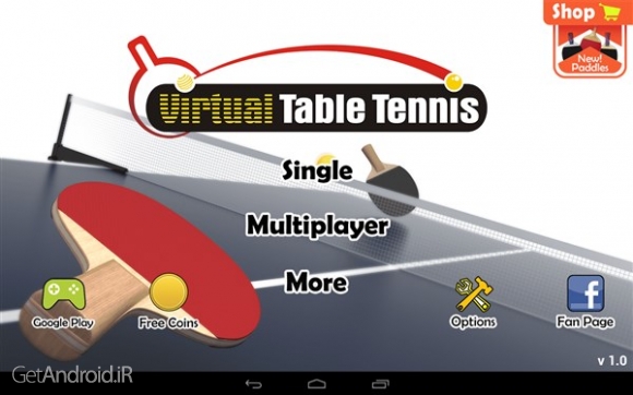 دانلود Virtual Table Tennis 1.0.23 بازی تنیس روی میز آنلاین اندروید دانلود Virtual Table Tennis 1.0.23 بازی تنیس روی میز آنلاین اندروید