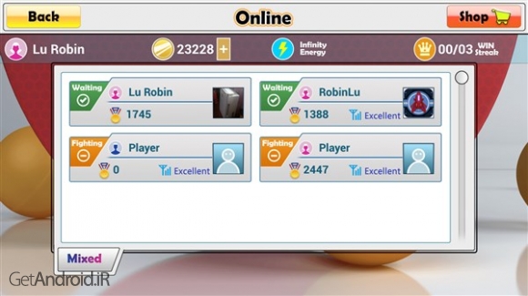 دانلود بازی Virtual Table Tennis اندروید